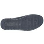 Comfortable mens leather shoes, navy blue, Rieker 11927-14 - Image 5