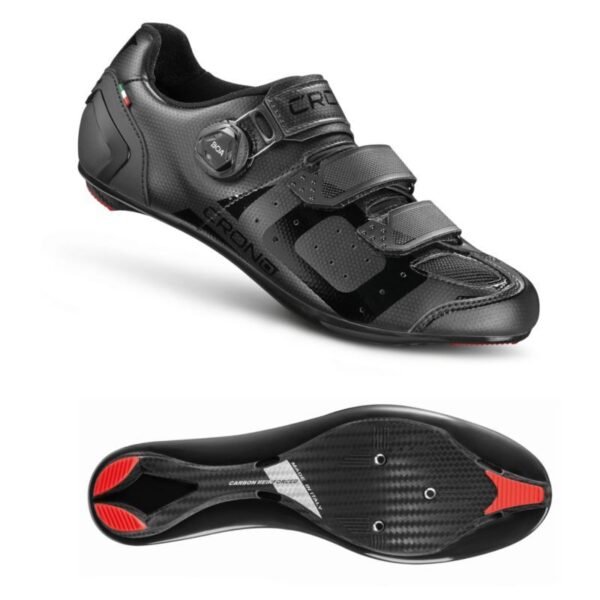 CRONO CR-3-22 road shoes black 43 composite