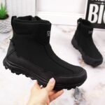 DK Jr DK58A Waterproof Insulated Snow Boots, Black - Image 8