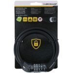 Dunlop bike lock, cable, code 10 mm x 65 cm 1042497
