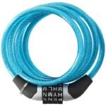 Dunlop password lock bicycle lock 6 mm 120 cm ST 4ass 02922 - Image 3