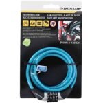 Dunlop password lock bicycle lock 6 mm 120 cm ST 4ass 02922 - Image 4