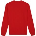 Fila Leverano Regular Crew Sweatshirt Red FAM0876 30002 - Image 2