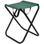 FISHING CHAIR CAMPING FOLDING STOOL WITH HANDLE REDCLIFFS GREEN - Image 3