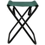 FISHING CHAIR CAMPING FOLDING STOOL WITH HANDLE REDCLIFFS GREEN - Image 6