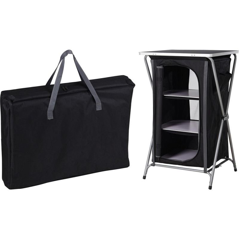 lupin-wear-ca-foldable-travel-wardrobe-with-3-shelves-60x53x97cm-redcliffs-1839920 FOLDABLE TRAVEL WARDROBE WITH 3 SHELVES 60x53x97CM REDCLIFFS - Image 1