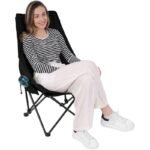 FOLDING CAMPING CHAIR 46X46X90CM BLACK - Image 2