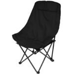 FOLDING CAMPING CHAIR 46X46X90CM BLACK - Image 5