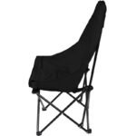 FOLDING CAMPING CHAIR 46X46X90CM BLACK - Image 6