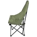 FOLDING CAMPING CHAIR 46X46X90CM GREEN - Image 6