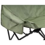 FOLDING CAMPING CHAIR 46X46X90CM GREEN - Image 8