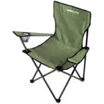 FOLDING CAMPING CHAIR 50X50X80CM GREEN - Image 3