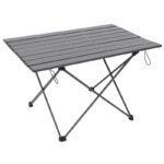 FOLDING TABLE 68x46x40CM GREY ALUMINUM IN A COVER - Image 4