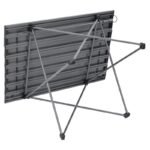 FOLDING TABLE 68x46x40CM GREY ALUMINUM IN A COVER - Image 6