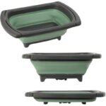 Folding Travel Bowl Sink with Drain 26x29cm Redcliffs - Image 2