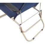GARDA MULTI-POSITION TRAVEL CHAIR WITH HEADREST NAVY BLUE - BEIGE - Image 7