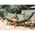 GARDEN HAMMOCK FOR 2 PEOPLE 200X150CM WITH SPREADER 1052724 - Image 3