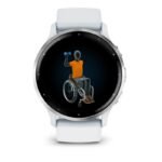 Garmin Venu 3 45mm White Watch - Image 6