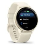 Garmin Vivoactive 6 42mm Bone/Lunar Gold watch - Image 3