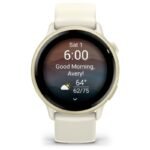 Garmin Vivoactive 6 42mm Bone/Lunar Gold watch - Image 4