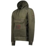 Geographical Norway Gymclass EO Tiedye Badge sweatshirt M WU8270H-GNO-KAKI - Image 3