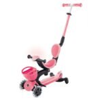 Globber Go•Up 360 Lights Jr 844-210 Scooter with Seat