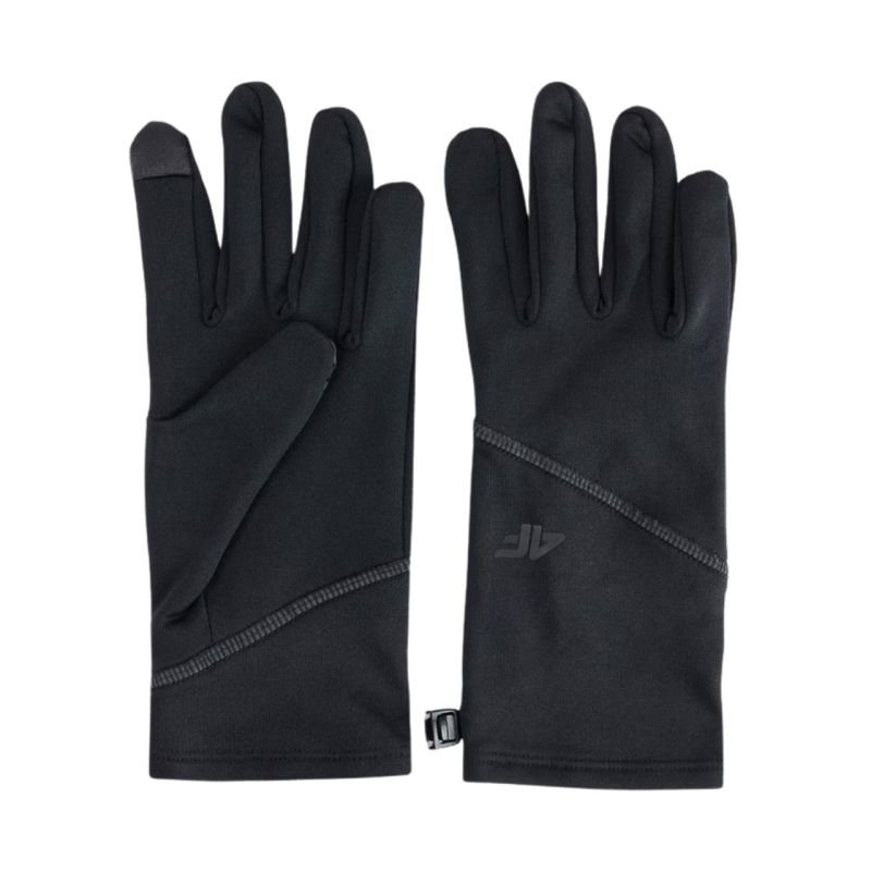 lupin-wear-ca-gloves-4f-u129-deep-black-4fwmm00aglou129-20s-1803254 Gloves 4F U129 deep black 4FWMM00AGLOU129 20S - Image 1