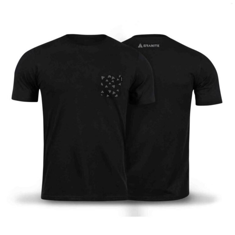 Granite Pocket T-Shirt Black