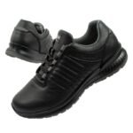 Grisport mens Nero avon leather sports shoes black comfortable lightweight