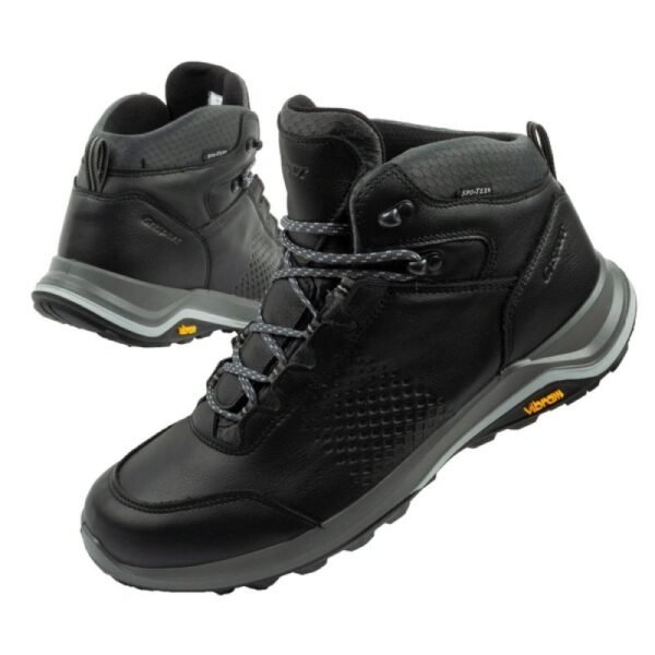 Grisport mens trekking shoes Nero avon SPO-TEX leather black