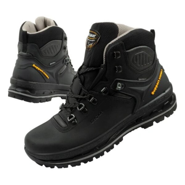 Grisport mens trekking shoes Nero dakar SPO-TEX leather black