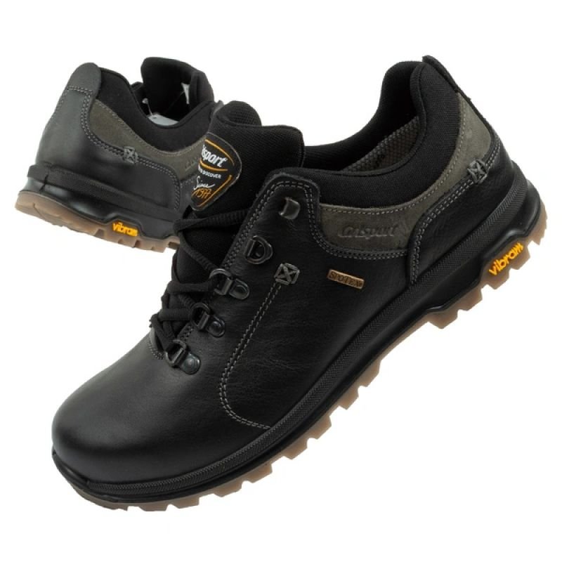 lupin-wear-ca-grisport-men-s-trekking-shoes-nero-oliato-spo-tex-leather-black-1946605 Grisport mens trekking shoes Nero oliato SPO-TEX leather black - Image 1