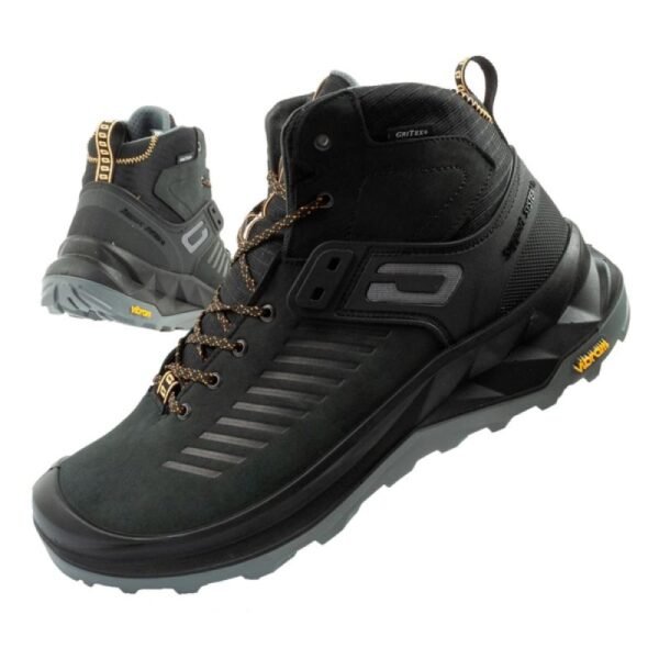 Grisport Nero mens waterproof leather ankle hiking boots