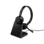 Jabra Evolve 65 TE Headset Wired Wireless Headband Office/Call Center USB Type-A Bluetooth Charging Cradle Black