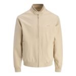 JackJones mens jacket JPRBLUBRAD BOMBER JACKET SN 12273393 WHITE PEPPER
