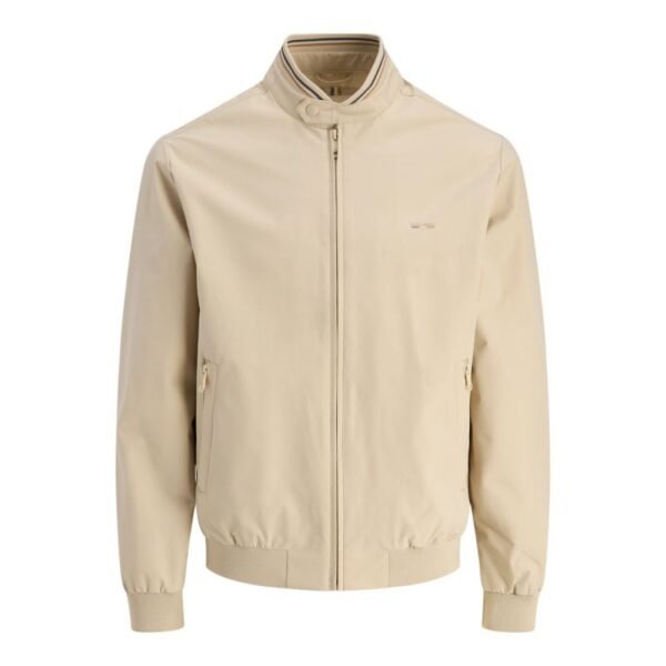JackJones mens jacket JPRBLUBRAD BOMBER JACKET SN 12273393 WHITE PEPPER