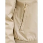 JackJones mens jacket JPRBLUBRAD BOMBER JACKET SN 12273393 WHITE PEPPER - Image 6
