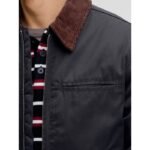 JackJones pilot jacket JORNORREBRO WORKER JACKET 12282903 BLACK/CORDUROY C - Image 4