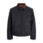JackJones pilot jacket JORNORREBRO WORKER JACKET 12282903 BLACK/CORDUROY C - Image 7