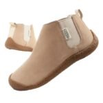 Keen womens shoes Mosey Chelsea ankle boots leather light beige