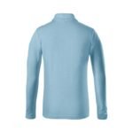 Kids Pique Polo LS Polo Shirt (Blue) - Image 6