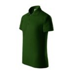 Kids Pique Polo Shirt (Bottle Green)