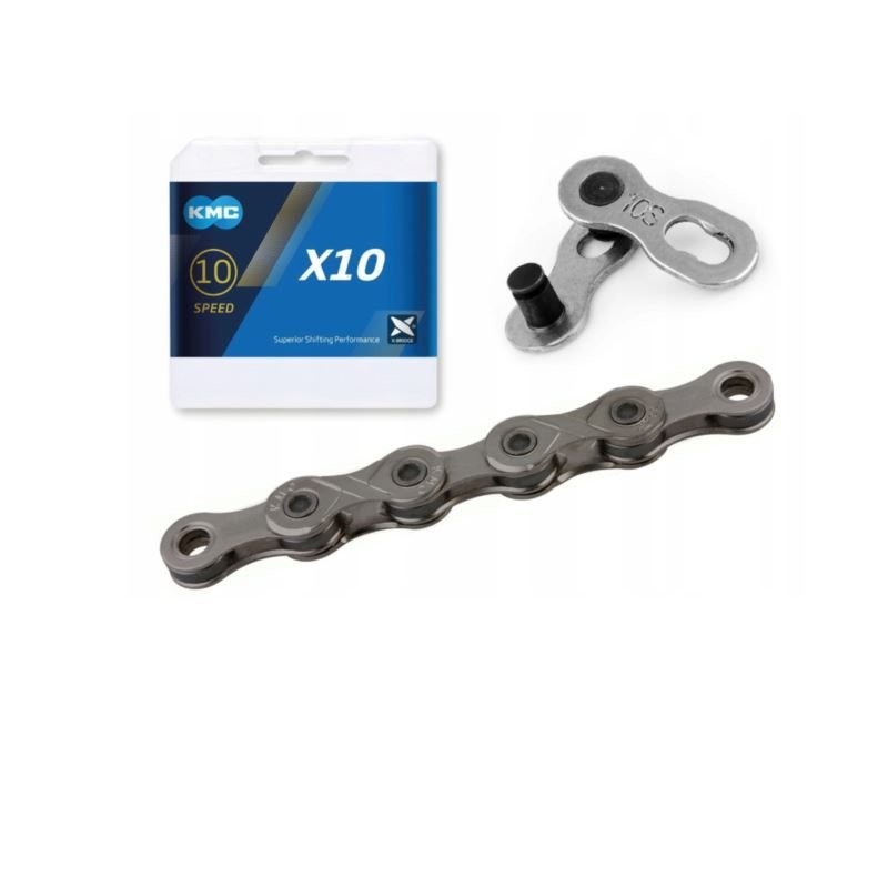 lupin-wear-ca-kmc-chain-x10-114-links-gray-box-1892764 KMC Chain X10 114 links gray BOX - Image 1
