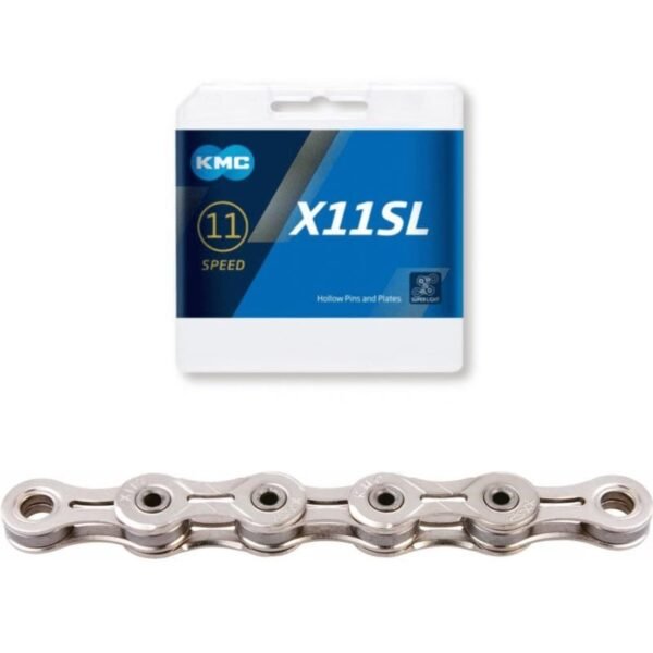 KMC Chain X11 SL 118 Links Silver Box
