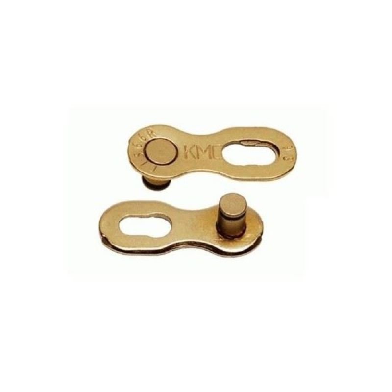 lupin-wear-ca-kmc-cl-566-ti-n-connector-2-pieces-gold-9-rows-1892344 KMC CL-566 Ti-N Connector