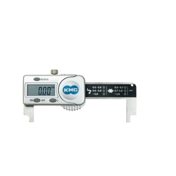 KMC electronic chain wear gauge