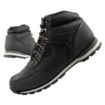 Lee Cooper mens winter hiking ankle boots black