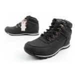Lee Cooper mens winter hiking ankle boots black - Image 8