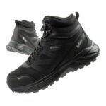Lee Cooper mens winter hiking boots, insulated, waterproof, black