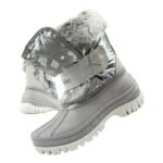 Lee Cooper winter boots childrens insulated snow boots for girls gray